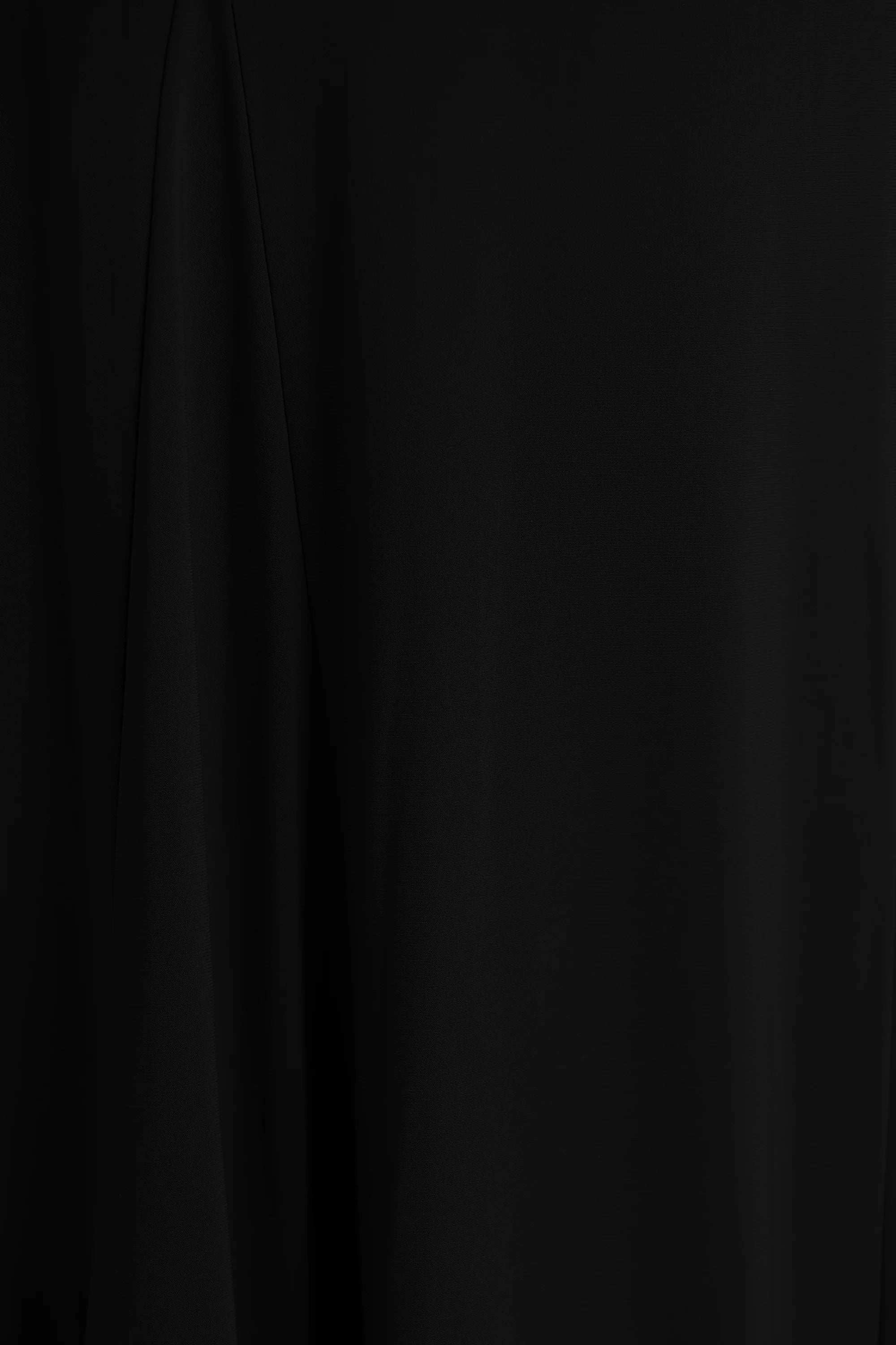 Cilla | Bordeaux Bardot Nek Maxi Jurk Met Gerimpeld Details